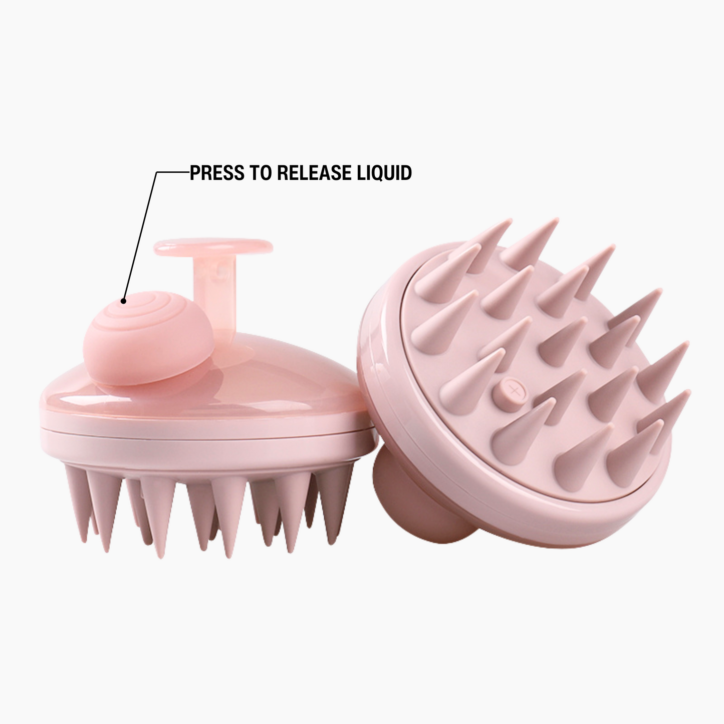 SCALP MASSAGER WITH LIQUID DISPENSER